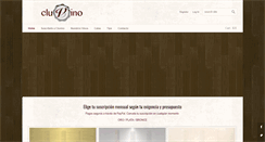 Desktop Screenshot of cluvino.com
